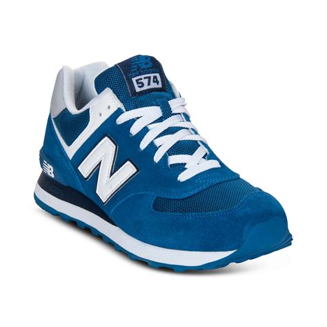 new balance 574 mens blue